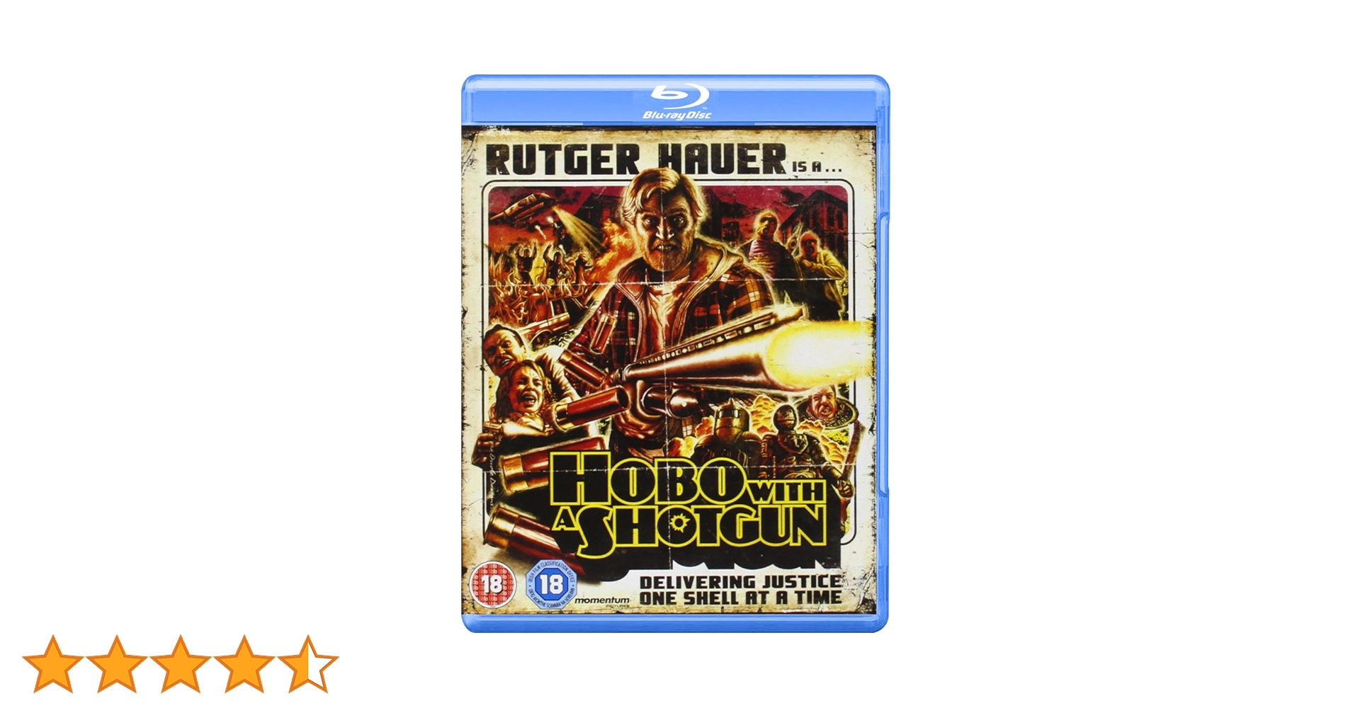 Hobo with a Shotgun [Blu-ray]: Amazon.co.uk: Rutger Hauer
